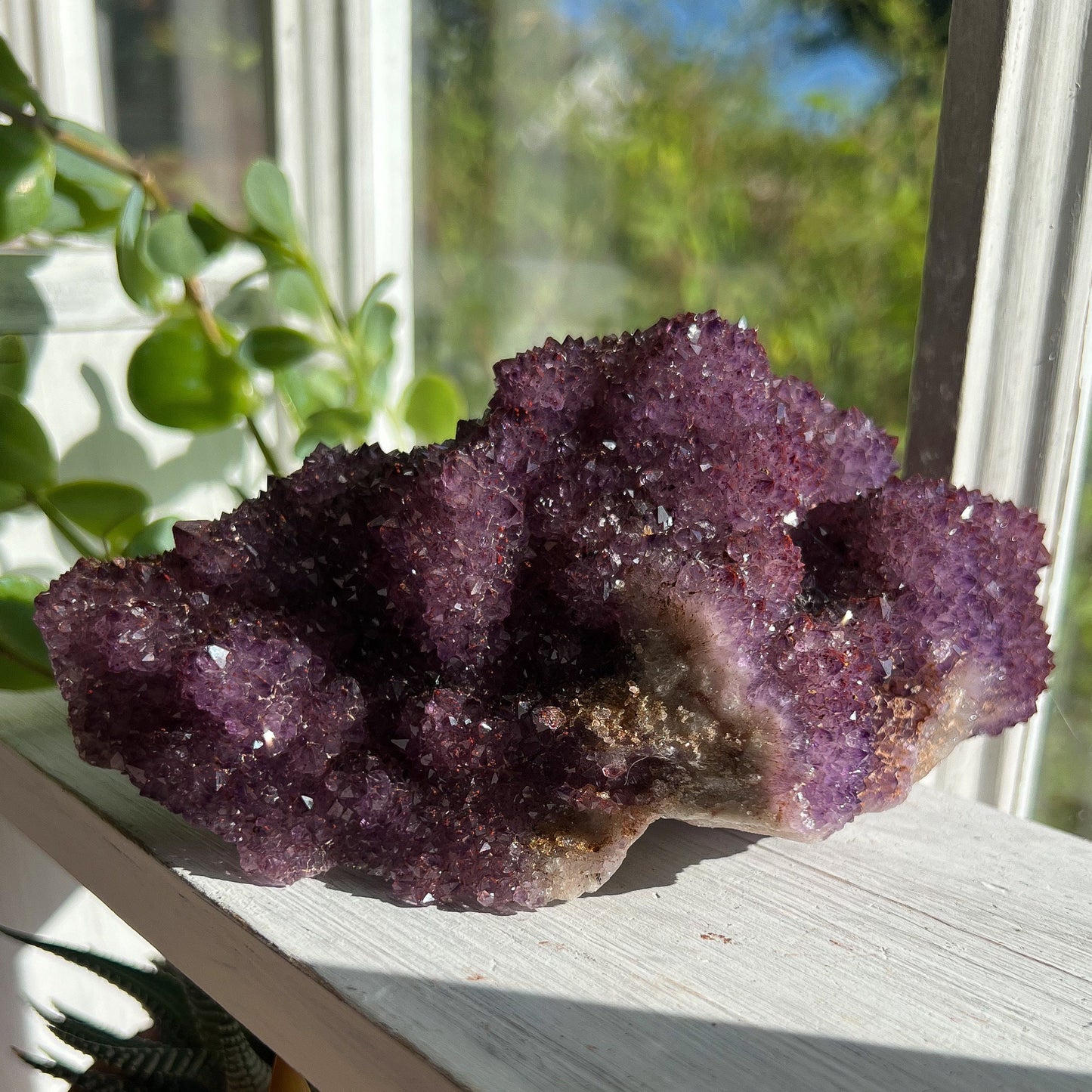 Purple Amethyst Druzy Formation