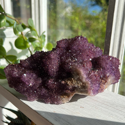 Purple Amethyst Druzy Formation