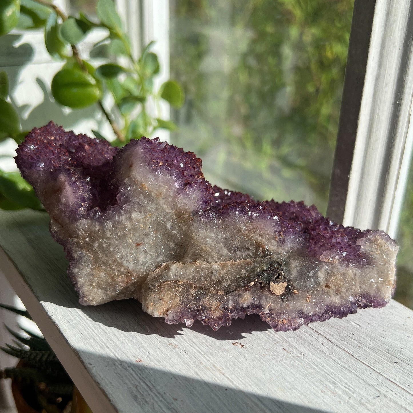 Purple Amethyst Druzy Formation