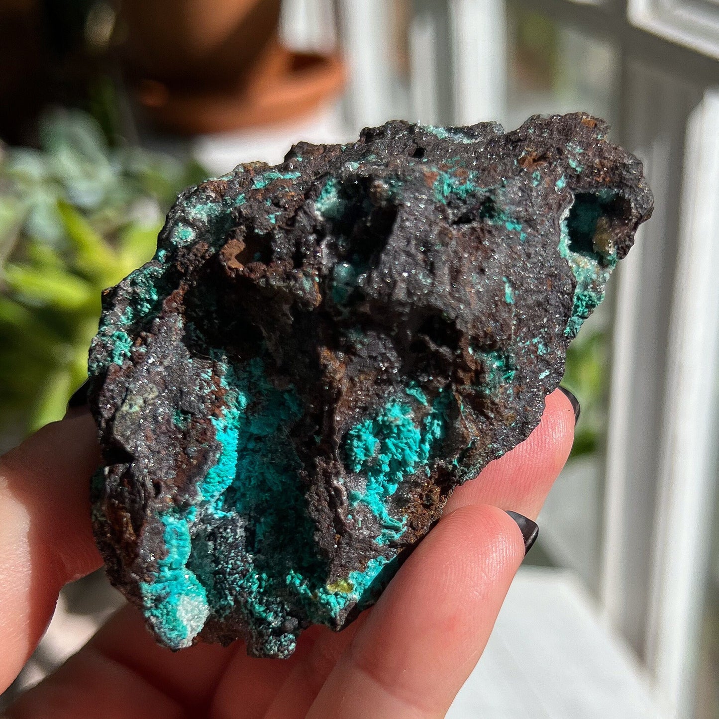 Druzy Chrysocolla Malachite