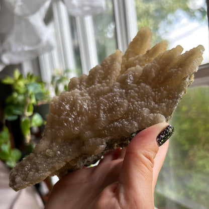 Feather Leaf Calcite Specimen