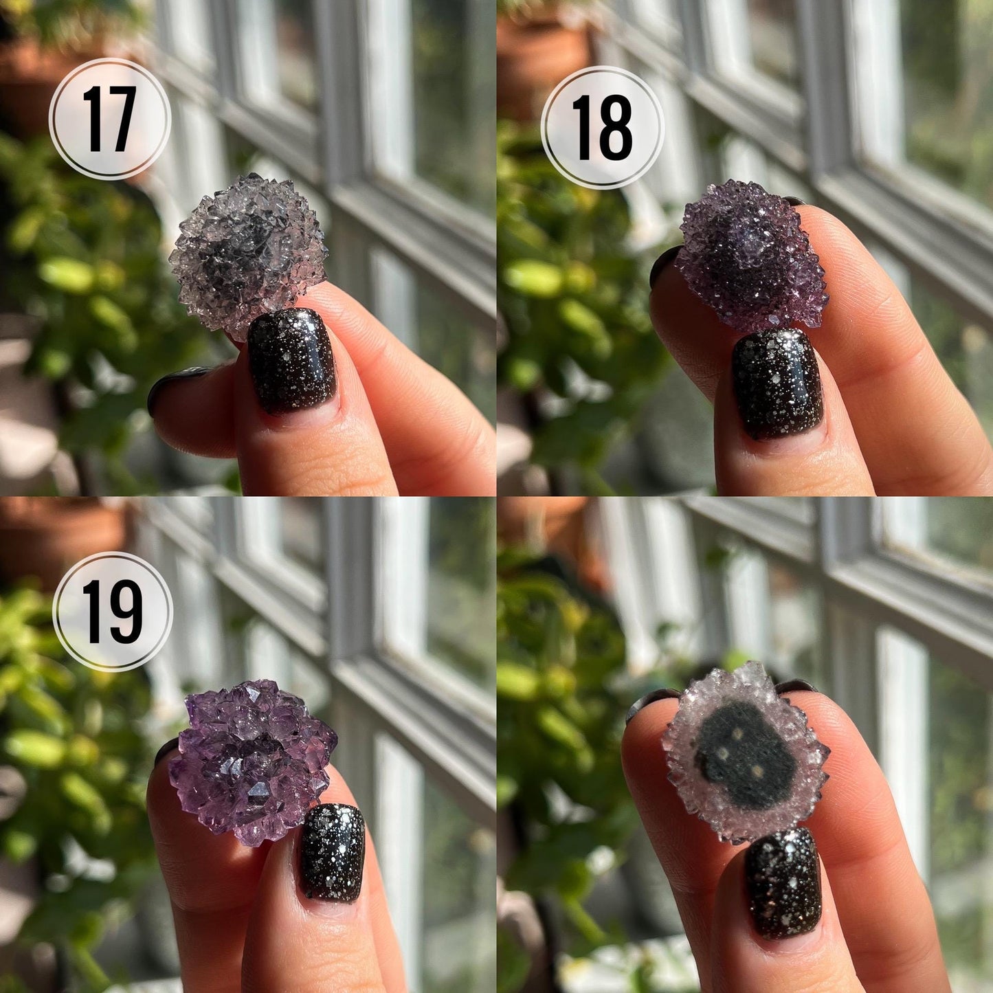 Amethyst Mini Rosette