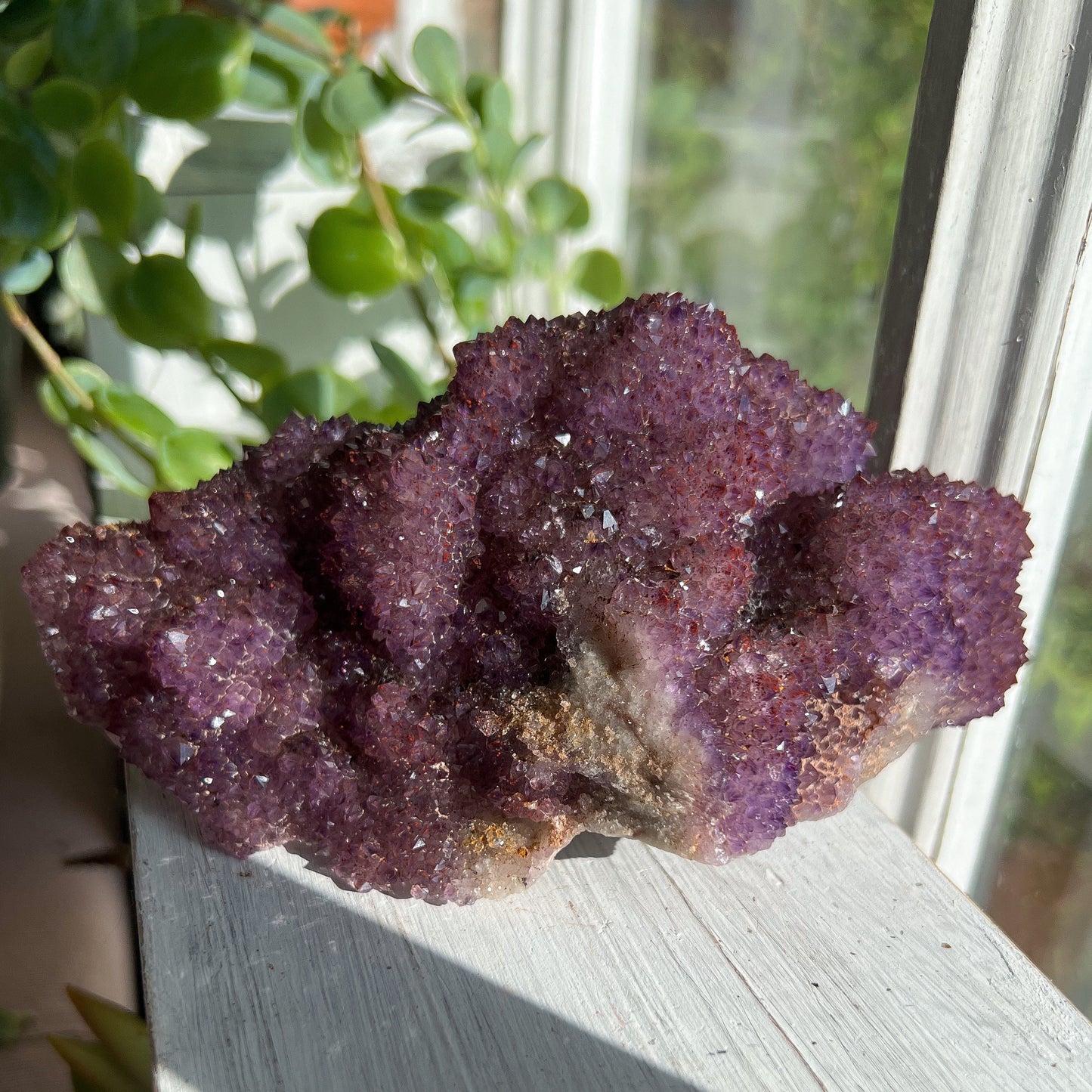 Purple Amethyst Druzy Formation