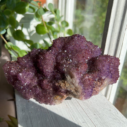 Purple Amethyst Druzy Formation