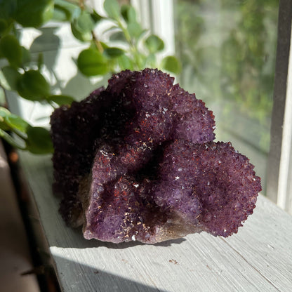 Purple Amethyst Druzy Formation