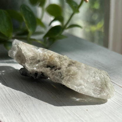 Corinto Garden Quartz Crystal, with Tourmaline Hairs