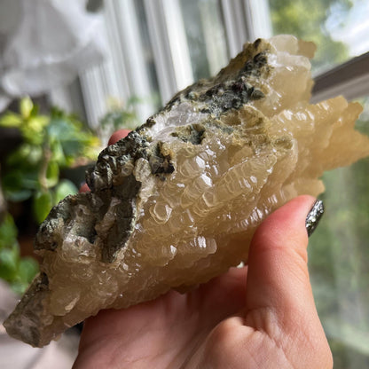 Feather Leaf Calcite Specimen