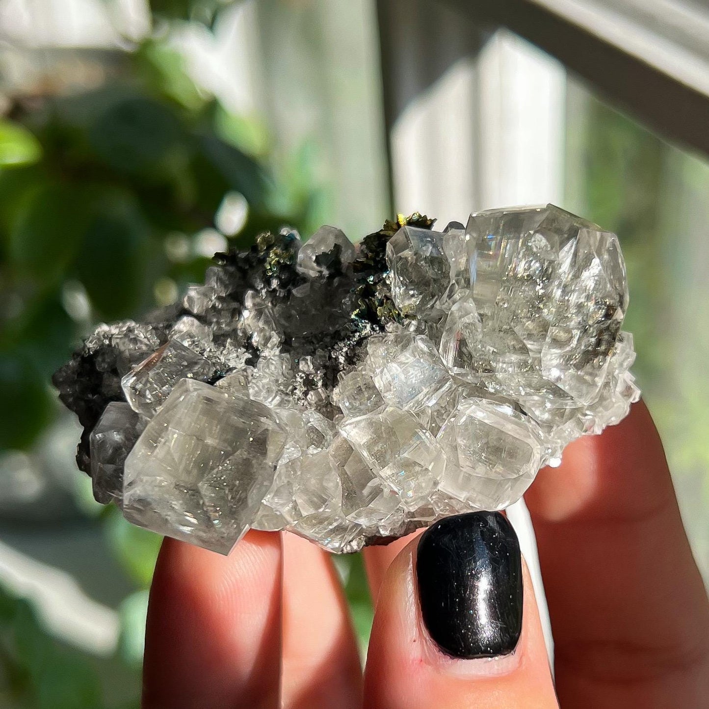 Marcasite Calcite Cluster