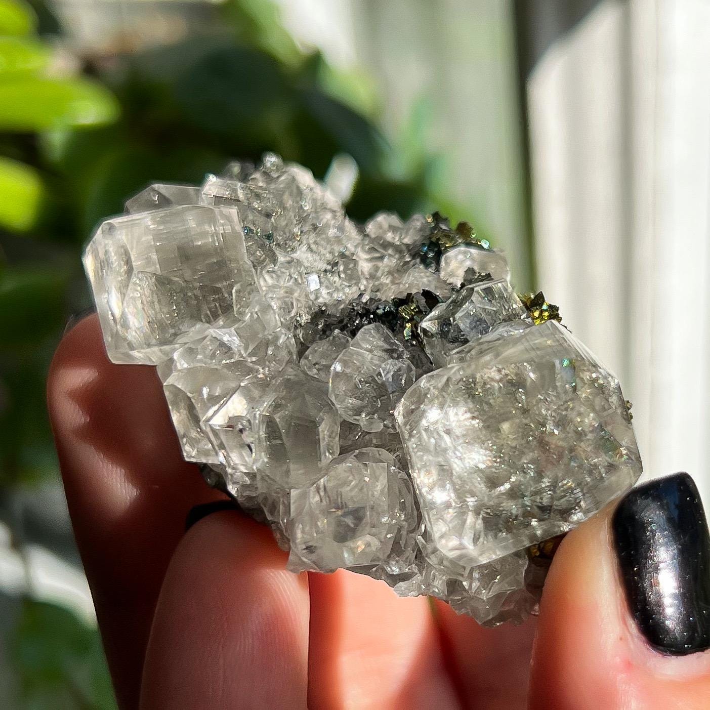 Marcasite Calcite Cluster