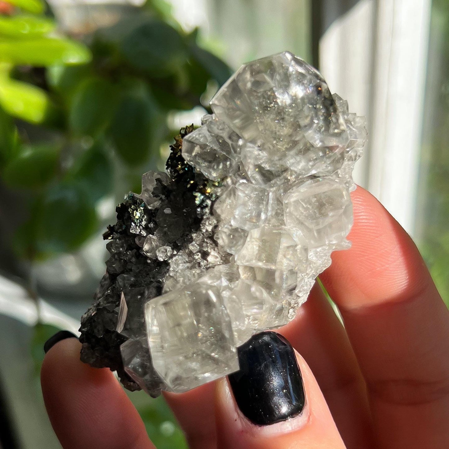 Marcasite Calcite Cluster