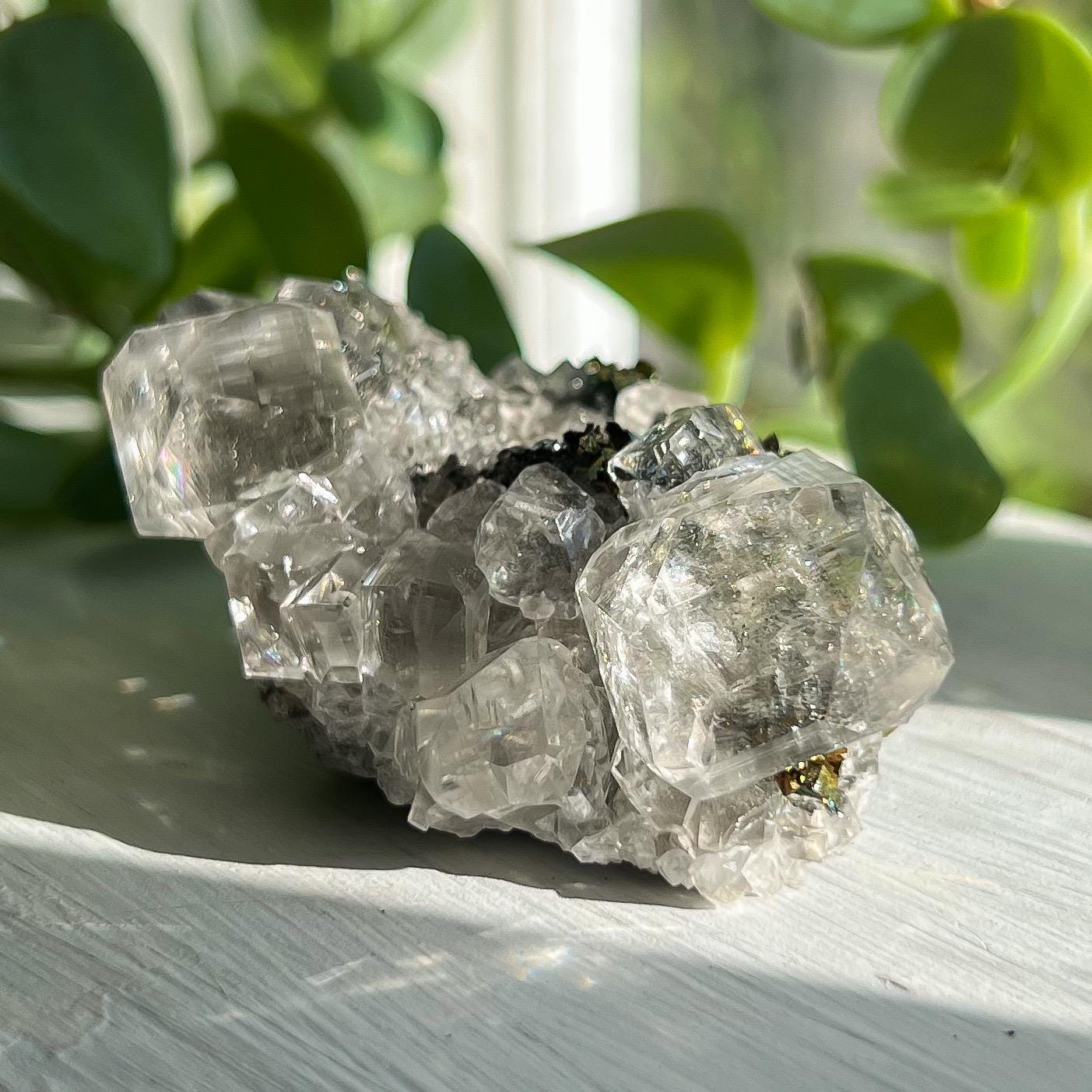 Marcasite Calcite Cluster