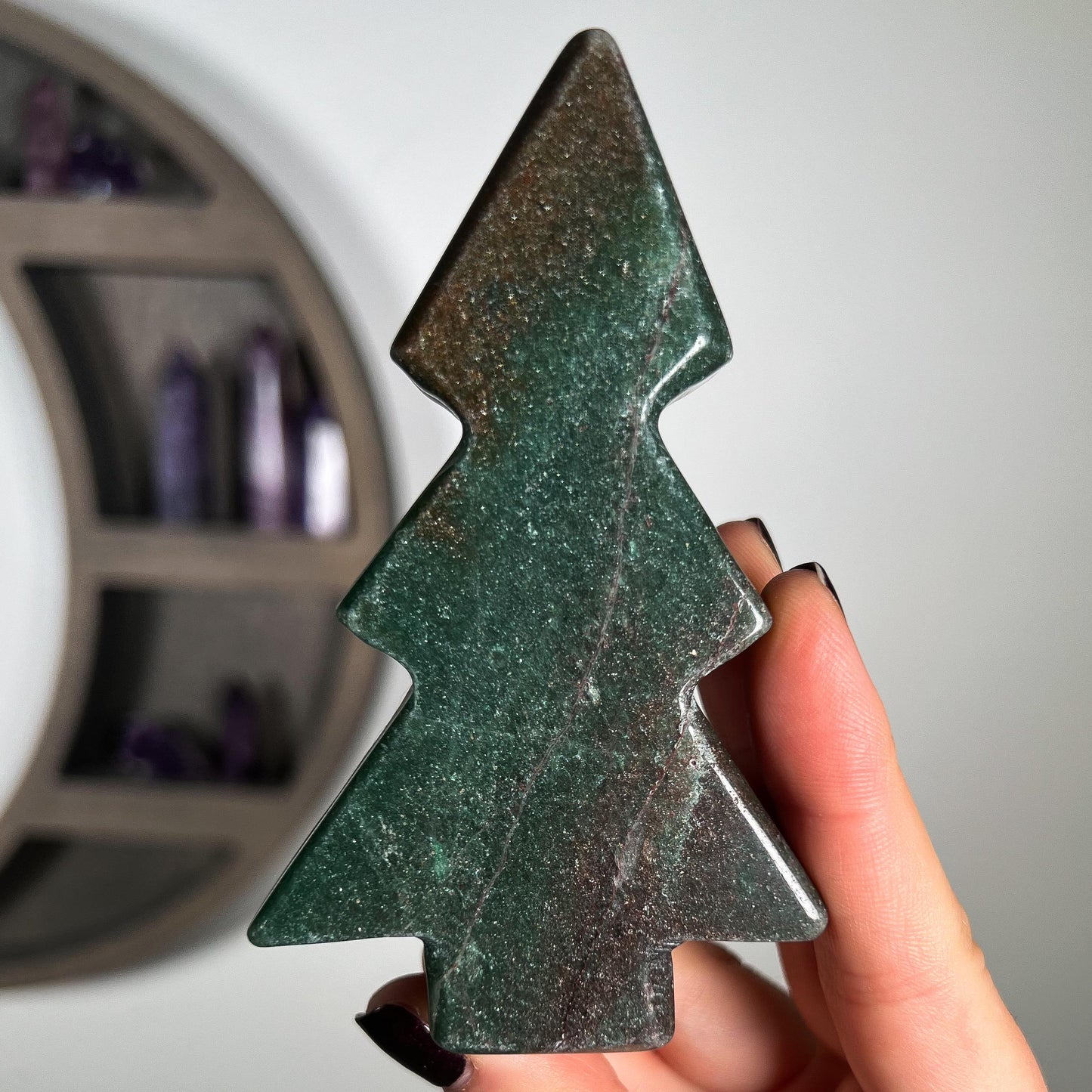 Green Aventurine Tree