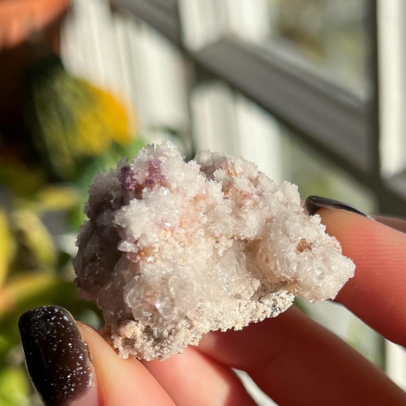 Fluorite Quartz Calcite Cluster Specimen