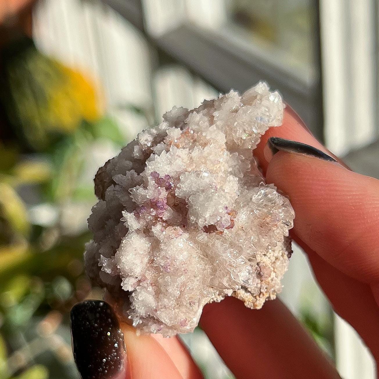 Fluorite Quartz Calcite Cluster Specimen