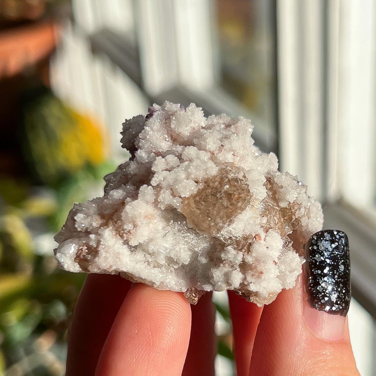 Fluorite Quartz Calcite Cluster Specimen