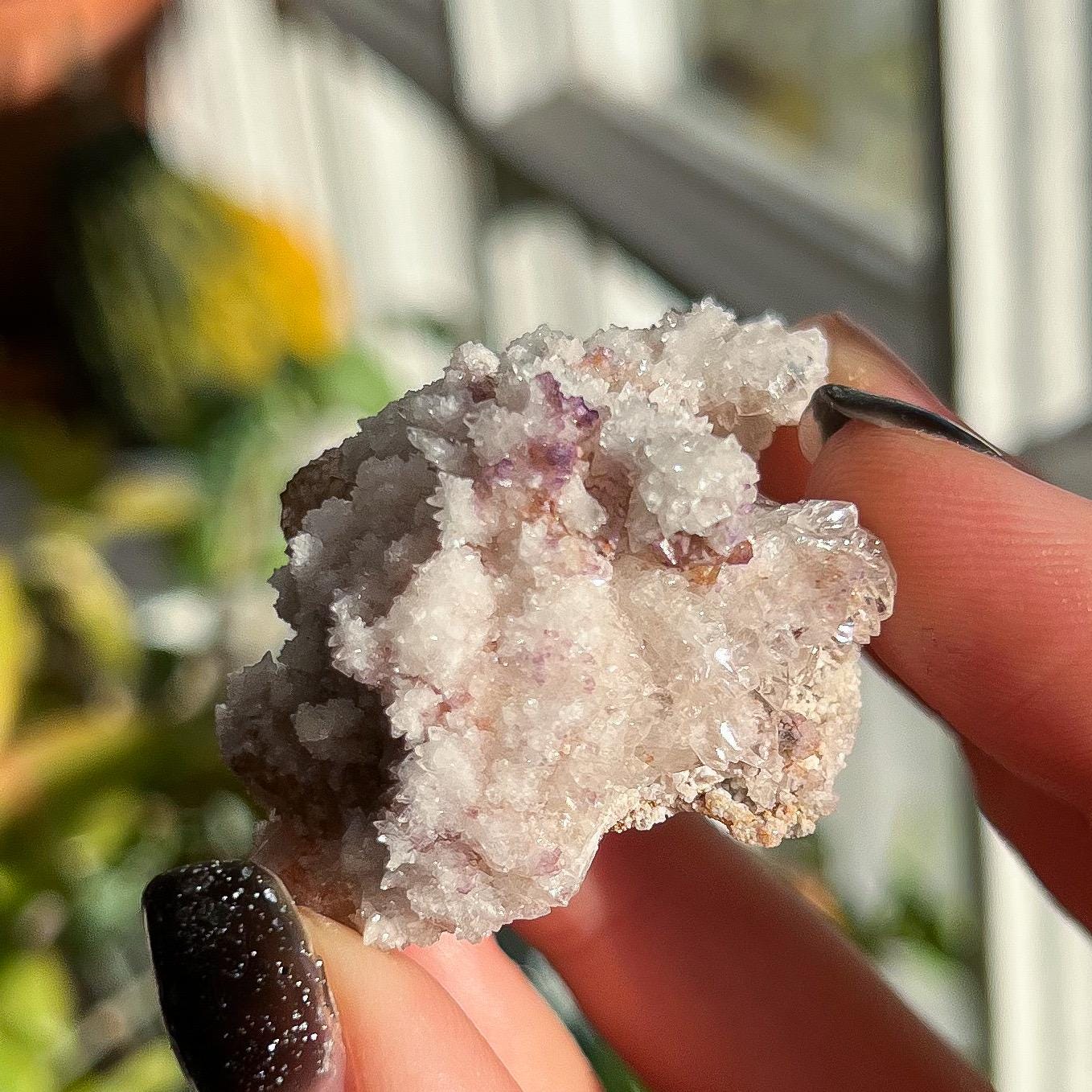 Fluorite Quartz Calcite Cluster Specimen