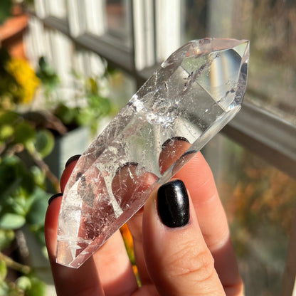 Clear Lemurian Quartz Wand