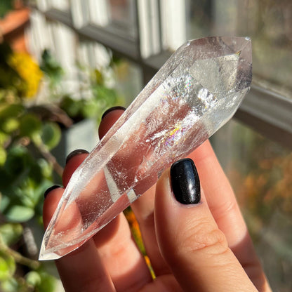 Clear Lemurian Quartz Wand
