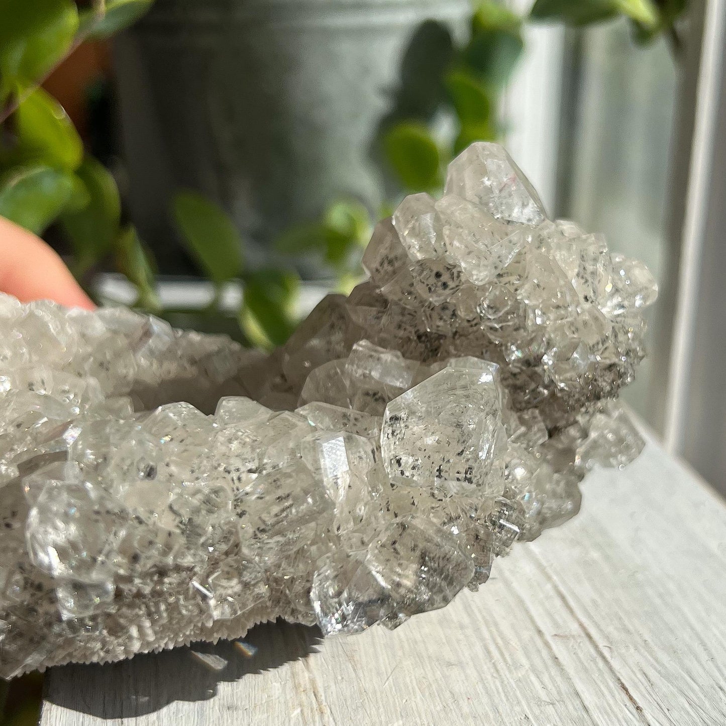 Marcasite Calcite Cluster
