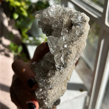 Marcasite Calcite Cluster