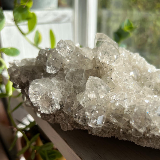 Marcasite Calcite Cluster