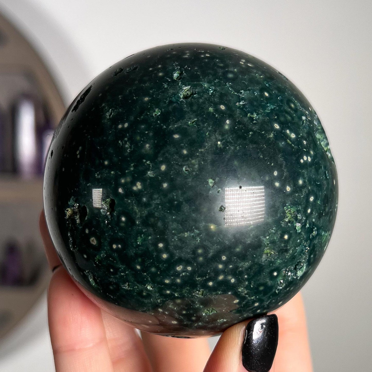 Ocean Jasper Sphere