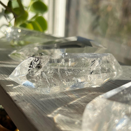 Clear Lemurian Quartz Wand