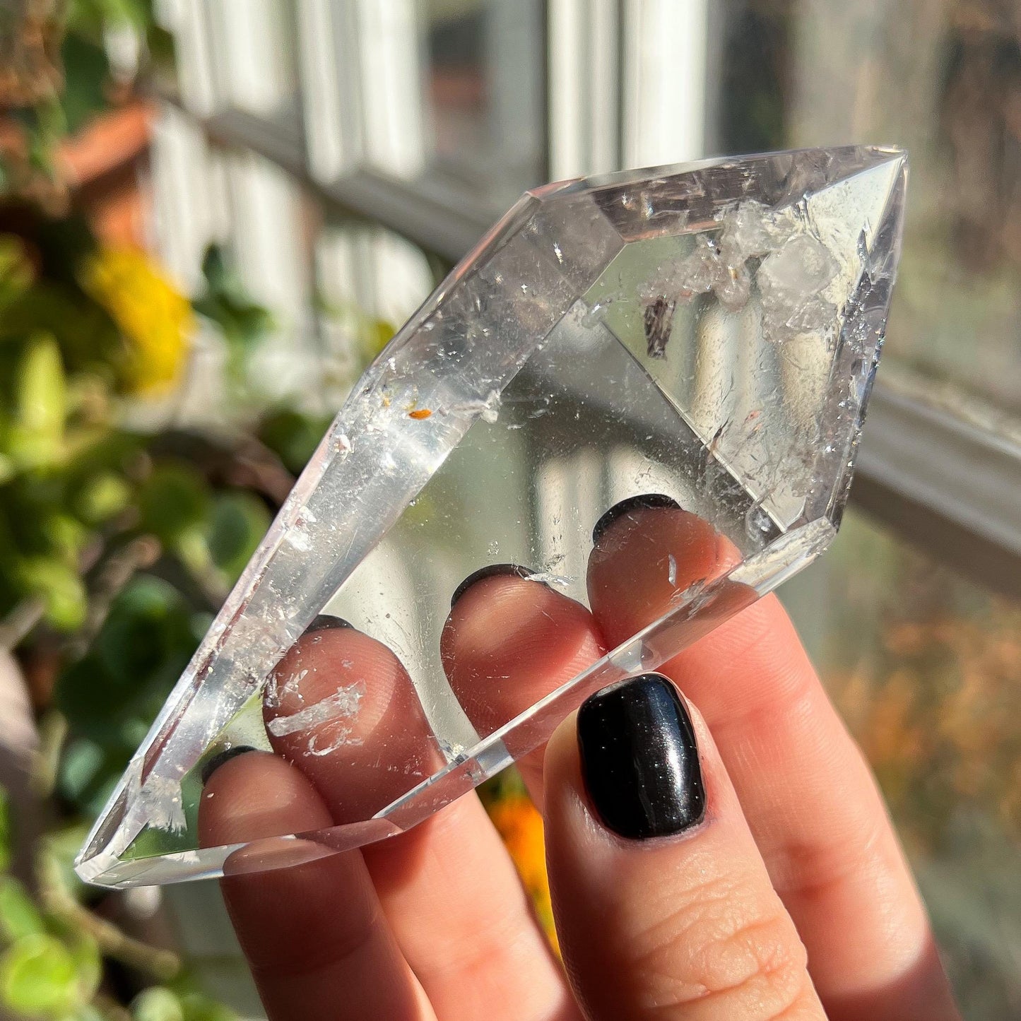 Clear Lemurian Quartz Wand