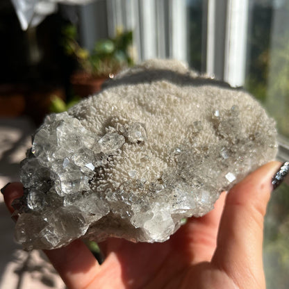 Marcasite Calcite Cluster