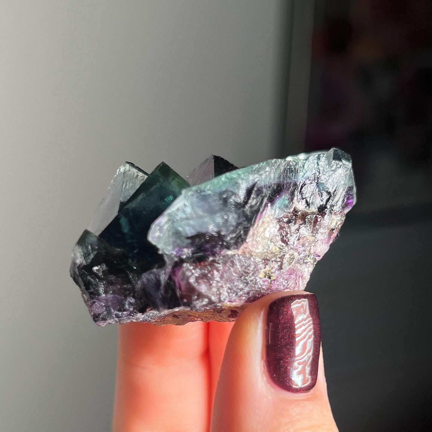 Fairy Holes Pocket Fluorite