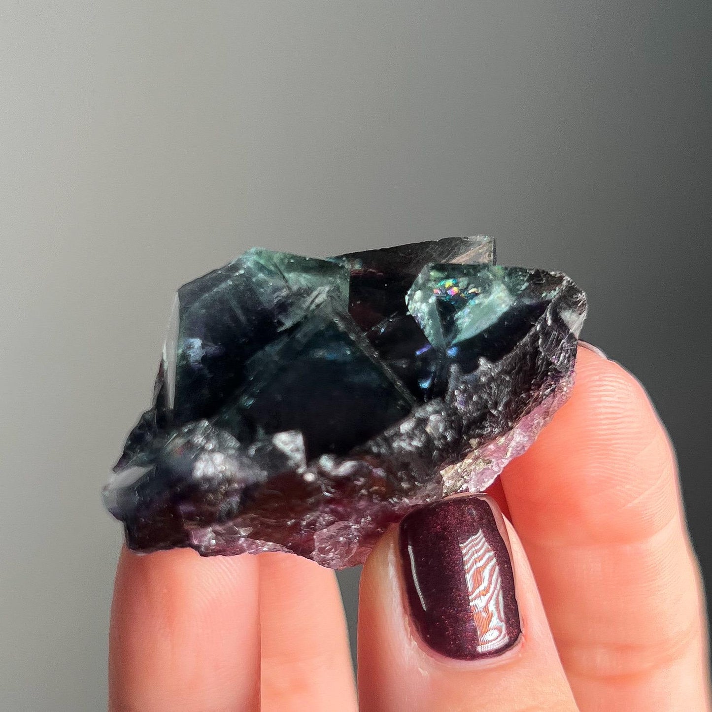 Fairy Holes Pocket Fluorite