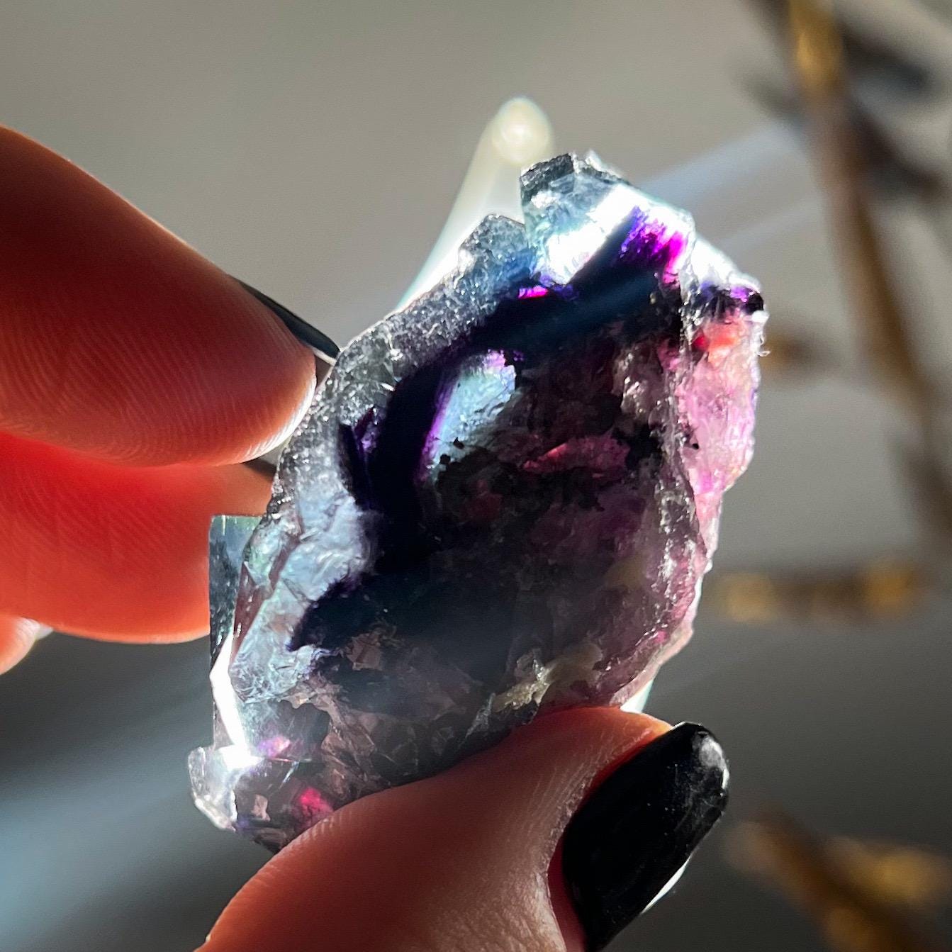 Fairy Holes Pocket Fluorite