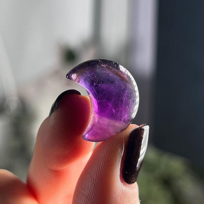 AAA Amethyst Moons and Stars