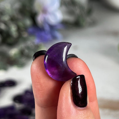 AAA Amethyst Moons and Stars