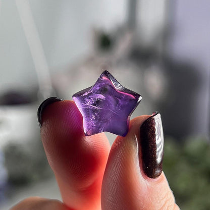 AAA Amethyst Moons and Stars