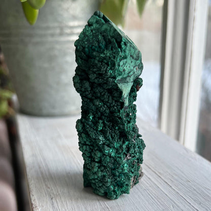 Botryoidal Malachite Tower