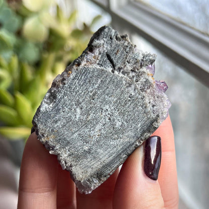 Cubic Glassy Purple Fluorite