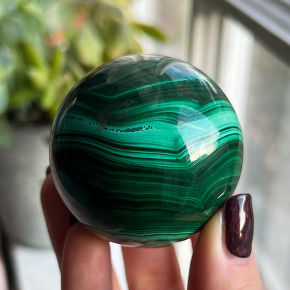 Malachite Eye Sphere
