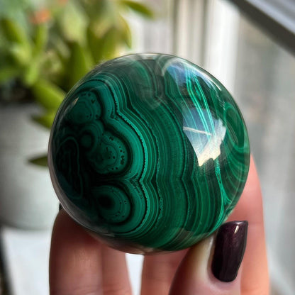 Malachite Eye Sphere
