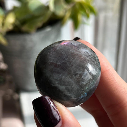 Purple Labradorite Pebble