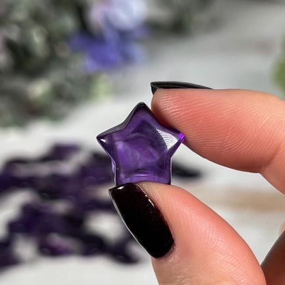 AAA Amethyst Moons and Stars