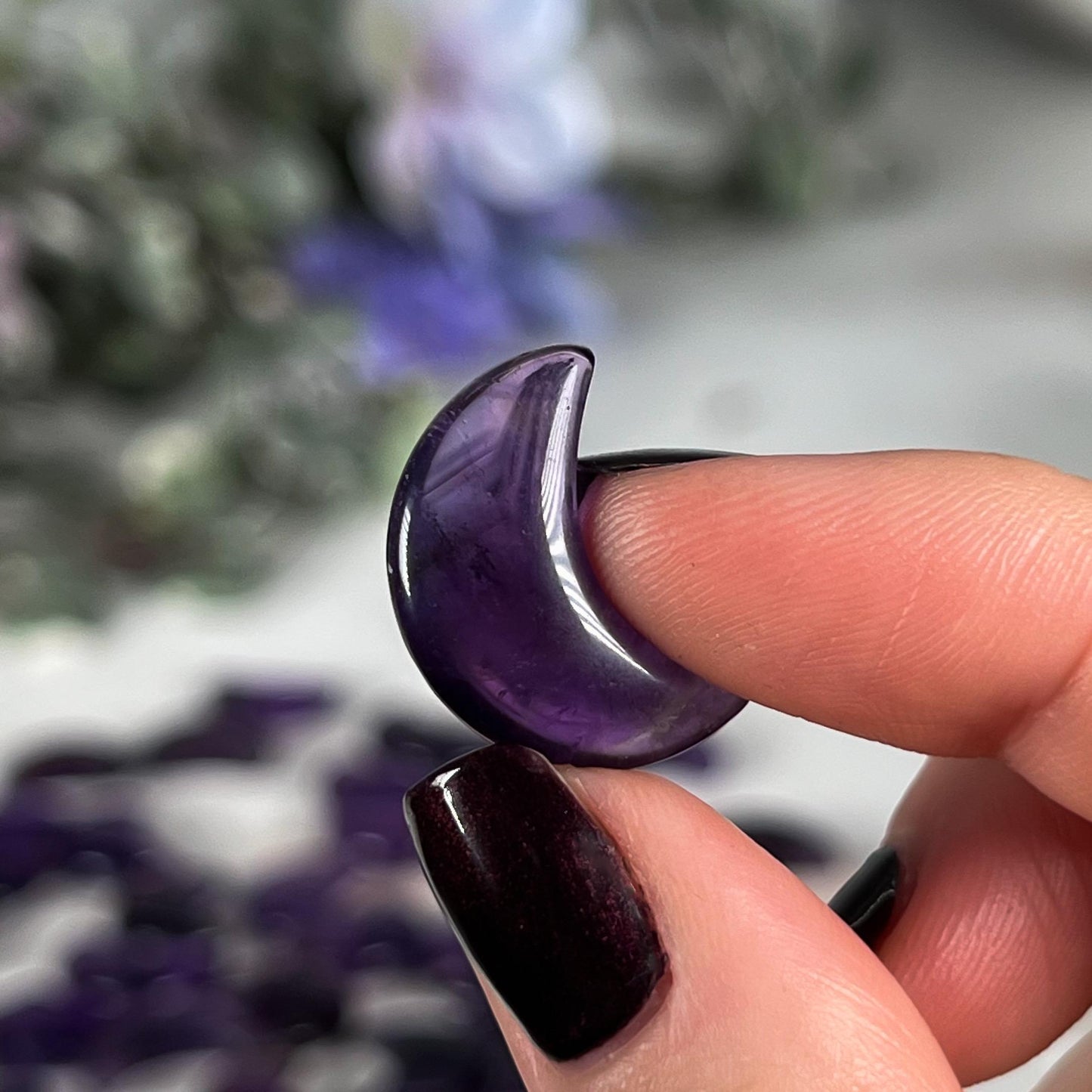 AAA Amethyst Moons and Stars