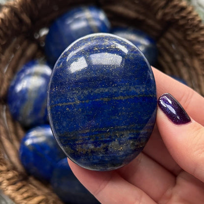 Lapis Lazuli Palm Stones