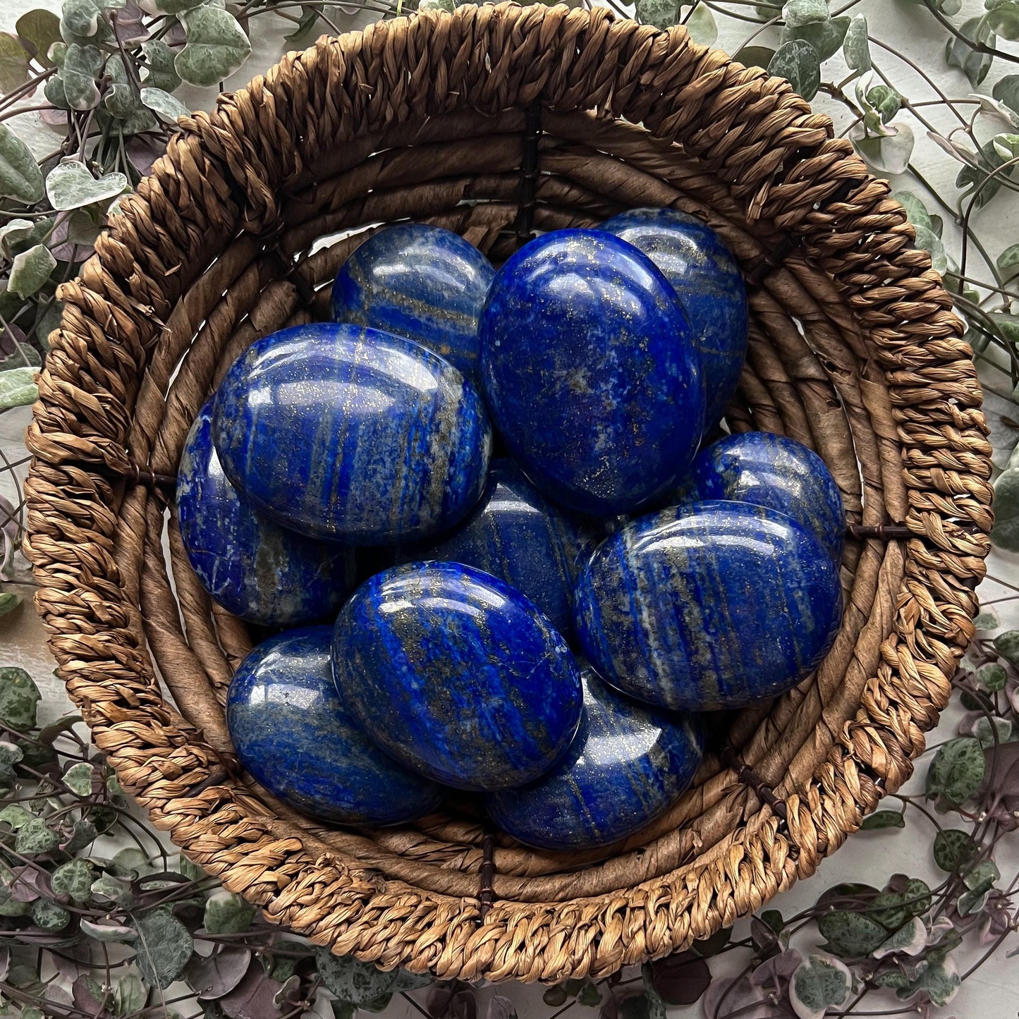Lapis Lazuli Palm Stones
