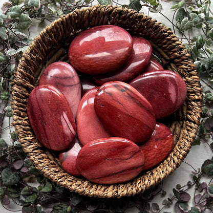 Mookaite Jasper Palm Stone