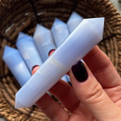 Blue Chalcedony Vogel