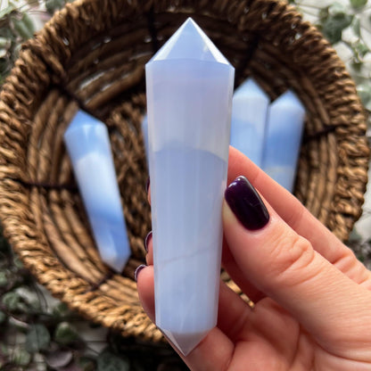 Blue Chalcedony Vogel