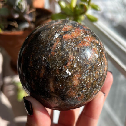 Sunstone Mica Sphere