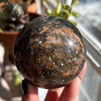 Sunstone Mica Sphere