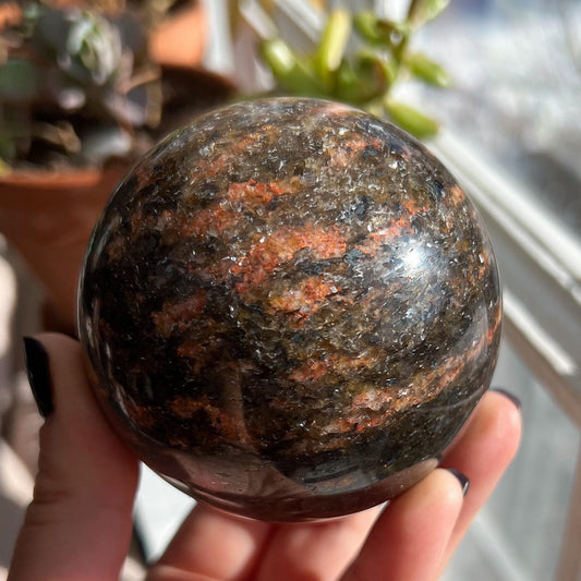 Sunstone Mica Sphere